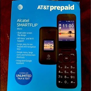 Alcatel Smartflip AT&T Prepaid Phone